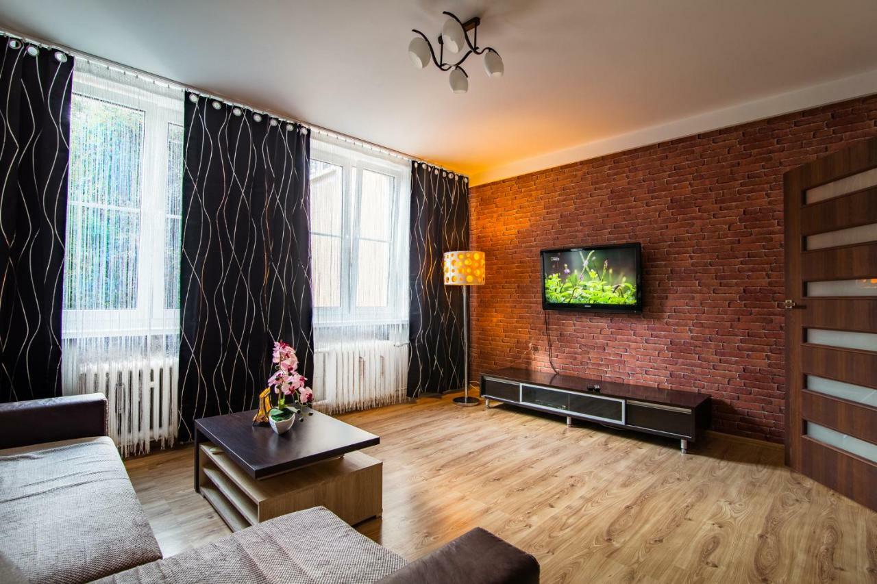 Apartament Pink Crane Lägenhet Gdańsk Exteriör bild