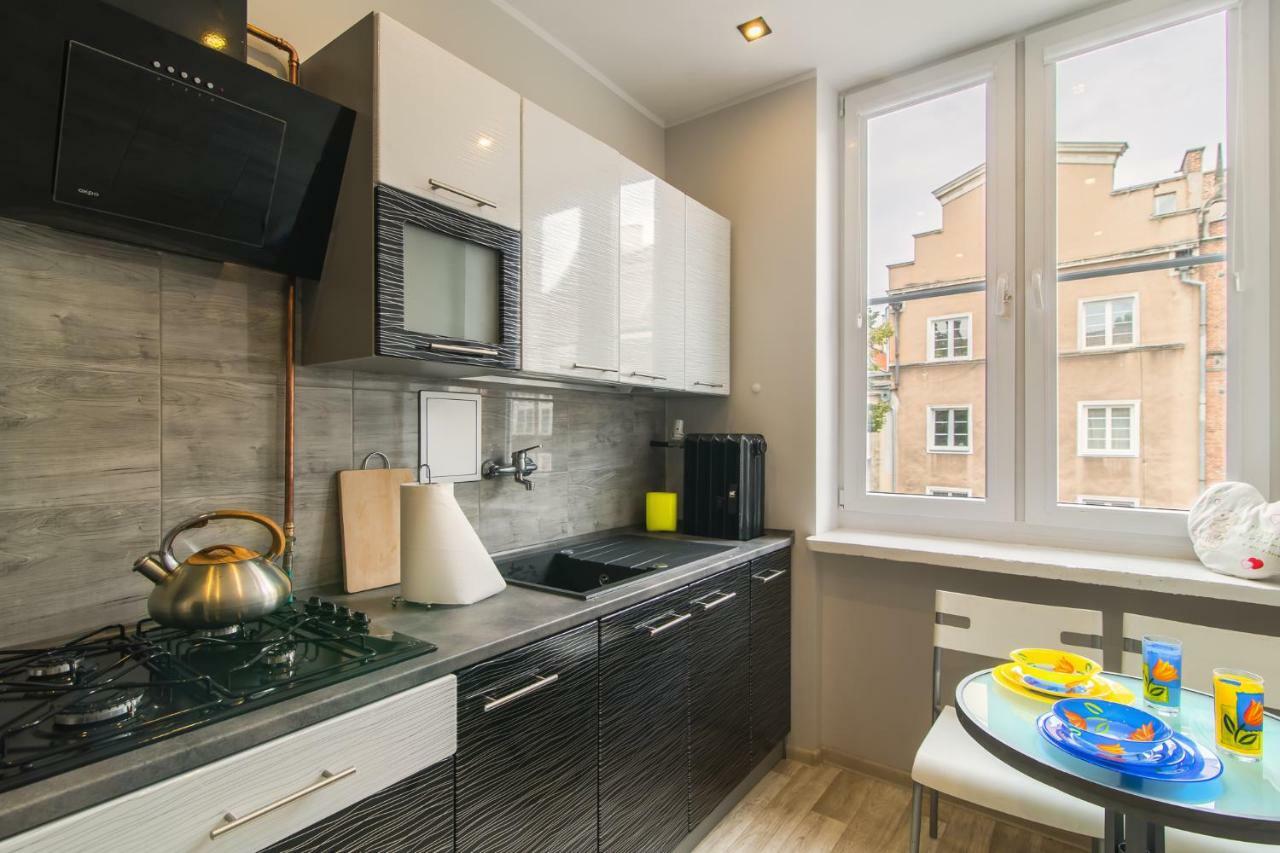 Apartament Pink Crane Lägenhet Gdańsk Exteriör bild