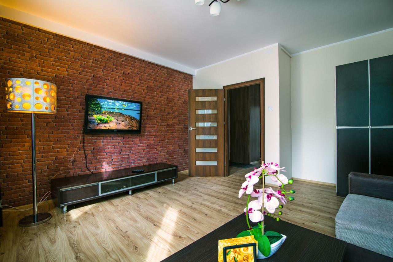 Apartament Pink Crane Lägenhet Gdańsk Exteriör bild